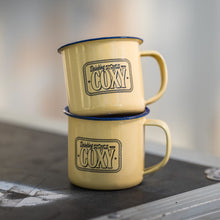 Load image into Gallery viewer, Drinking Stones With Coxy Enamel Mug
