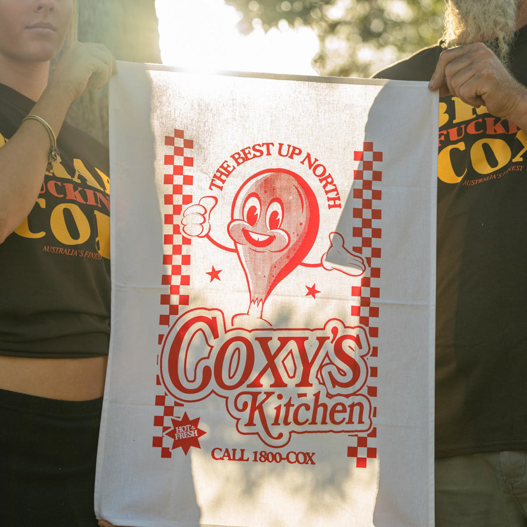 Coxy's Kitchen Tea Towel