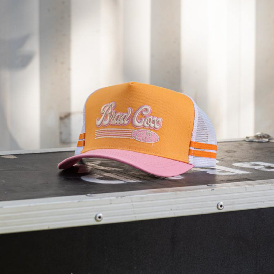 Brad Cox Pink Trucker Cap
