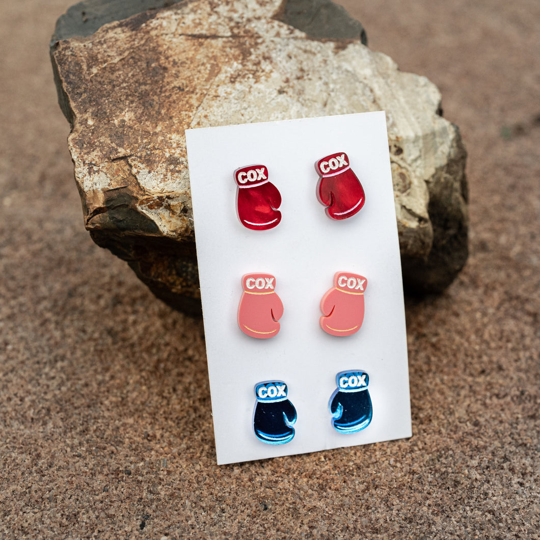 Cox Boxer Stud Earrings
