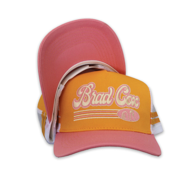 Brad Cox Pink Trucker Cap