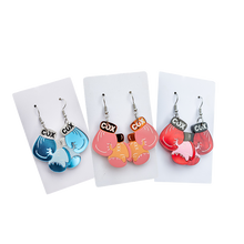 Load image into Gallery viewer, Cox Boxer Dangle Earrings
