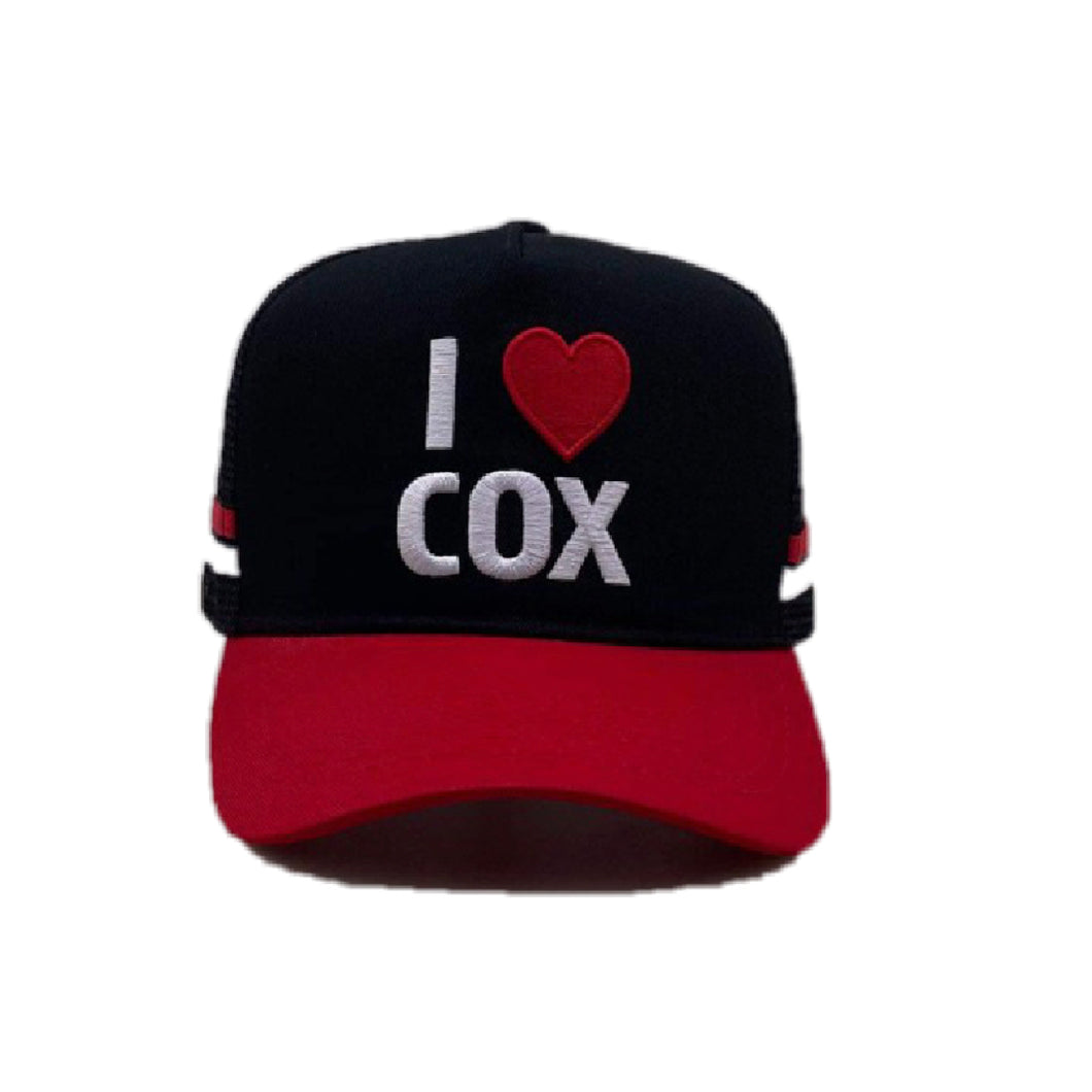 I Love Cox Trucker Cap